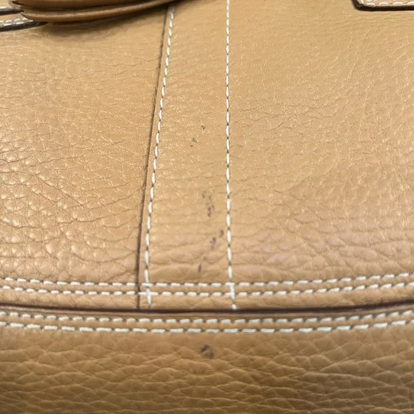 Coach Hampton Braided Pebbled Leather Bag - Picture 12 of 15